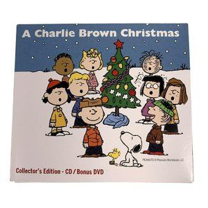 Peanuts A Charlie Brown Christmas Collector's Edtn CD & Bonus DVD of TV Special